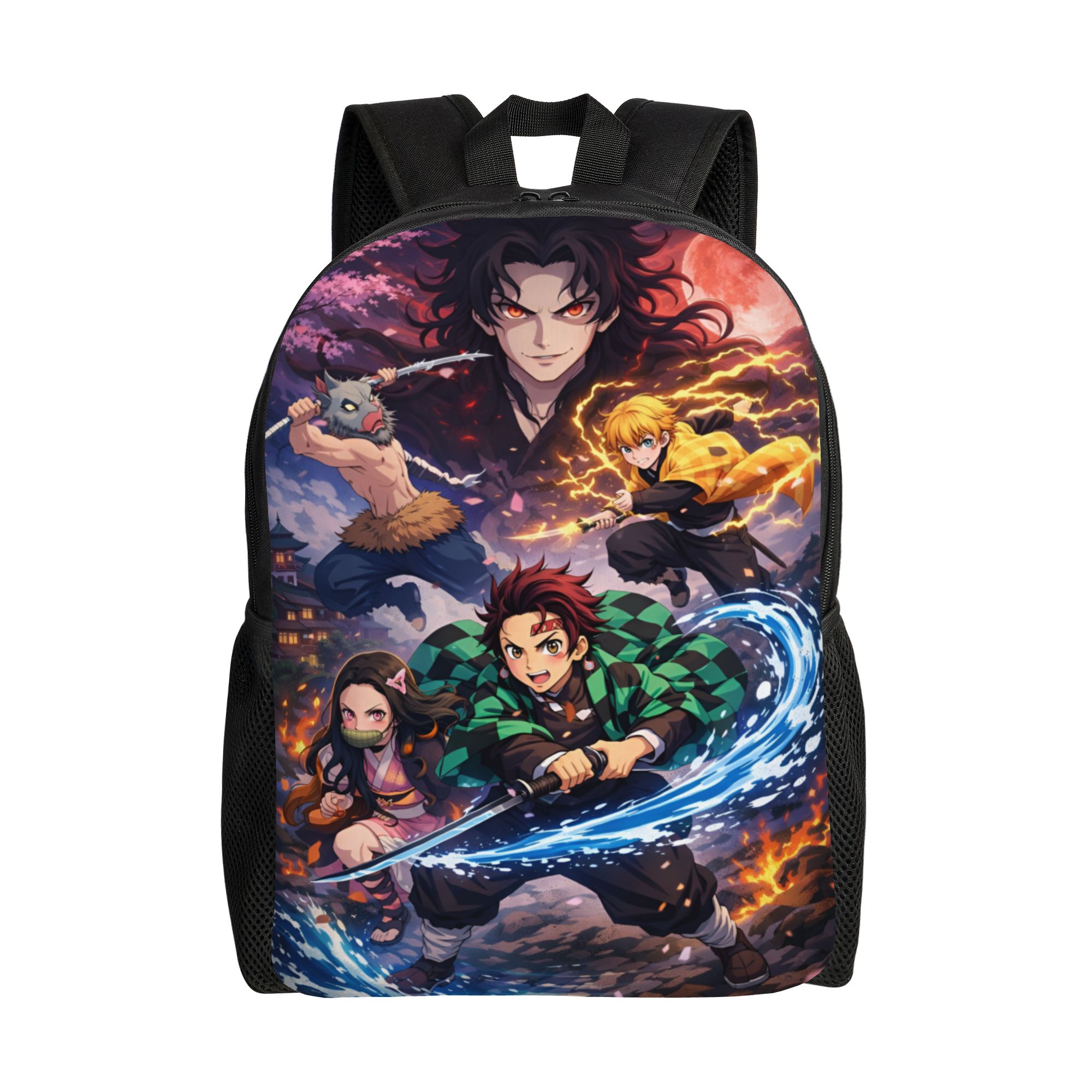 Laptop Accessories Pouch - D-Demons Slayers Ransel Perjalanan Wanita Pria