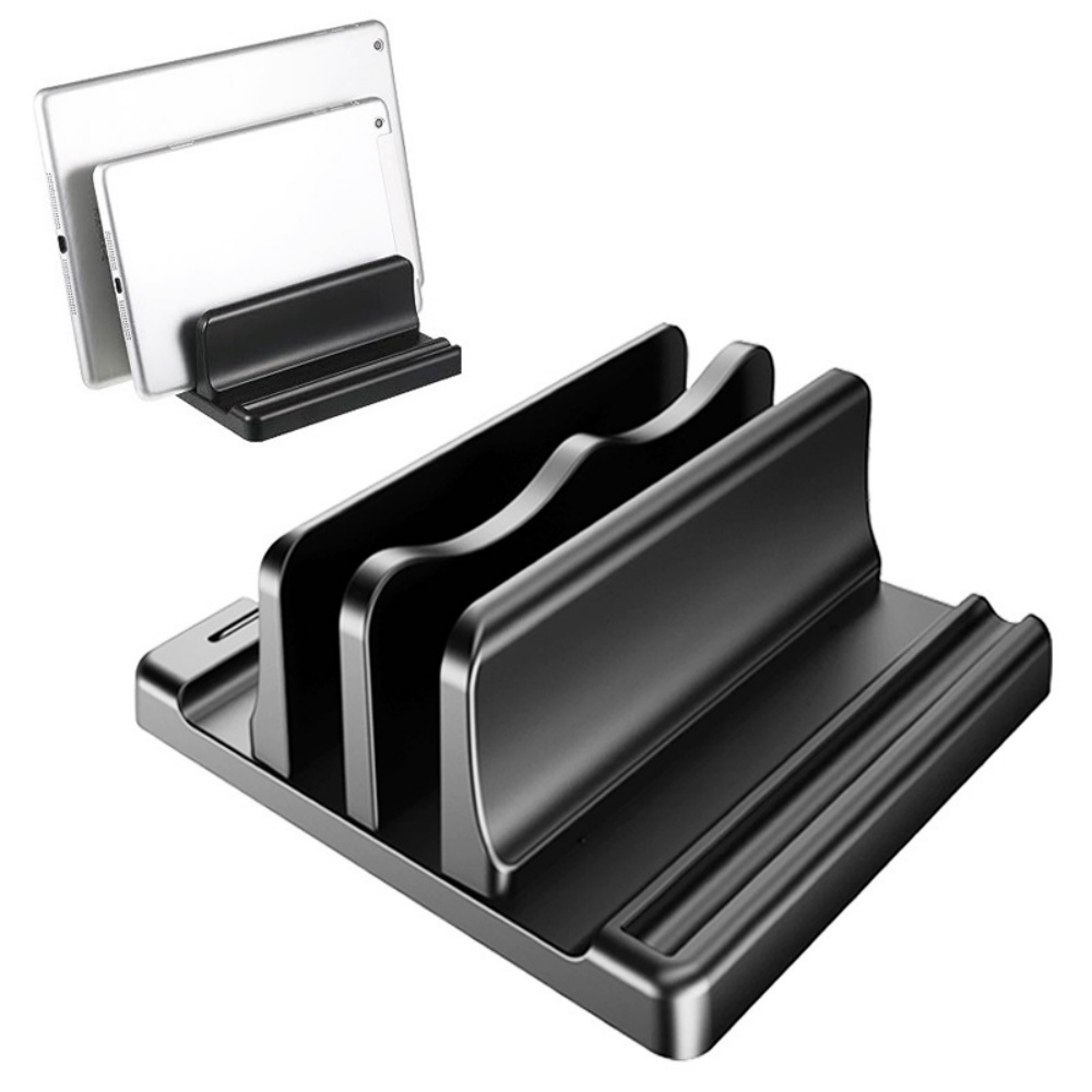 Laptop Accessories Dell - Penyangga Laptop Vertikal Single/Dual-Slot, Dudukan Notebook