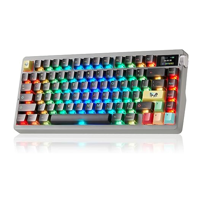 Laptop Accessories Productivity - AULA NOVA75 Keyboard Mekanik Hot Swap