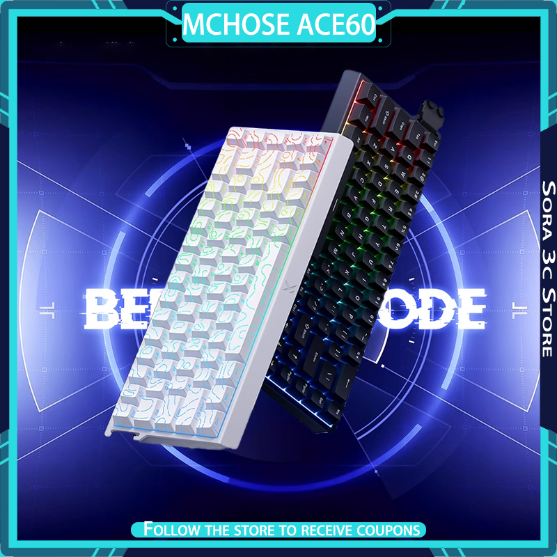 Laptop Accessories Productivity - Keyboard Mekanik MCHOSE ACE60 Pro dengan