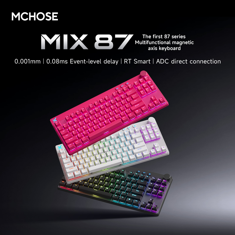 Laptop Accessories Productivity - Mchose Mix87 Keyboard Sakelar Magnetik Keyboard