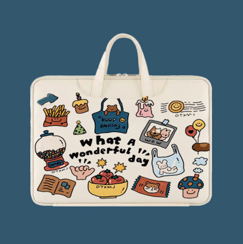 Laptop Accessories Pouch - Ins Tas Laptop Lucu Lengan Notebook