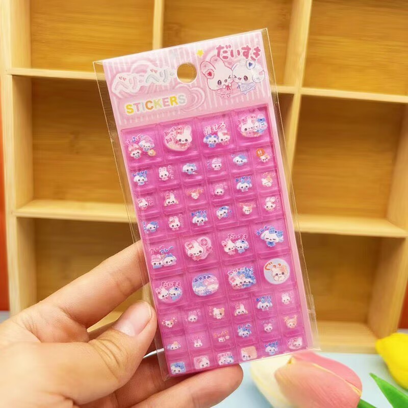 2/4p Stiker Persegi Solid Diy  - Laptop Accessories Gifts ulasan dan harga
