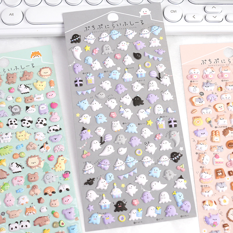 Stiker busa hewan kartun baru  - Accessories For New Laptop ulasan dan harga