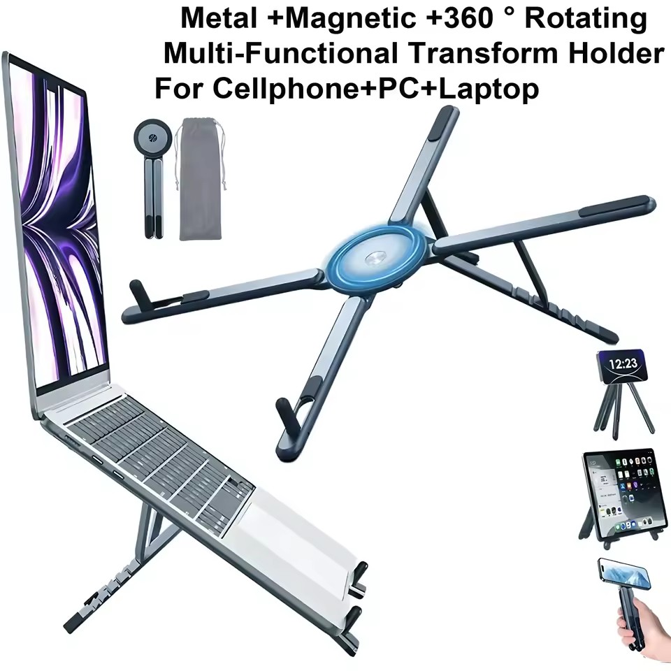 Penyangga Ponsel Magnetik Port - Laptop Ergonomic Accessories ulasan dan harga