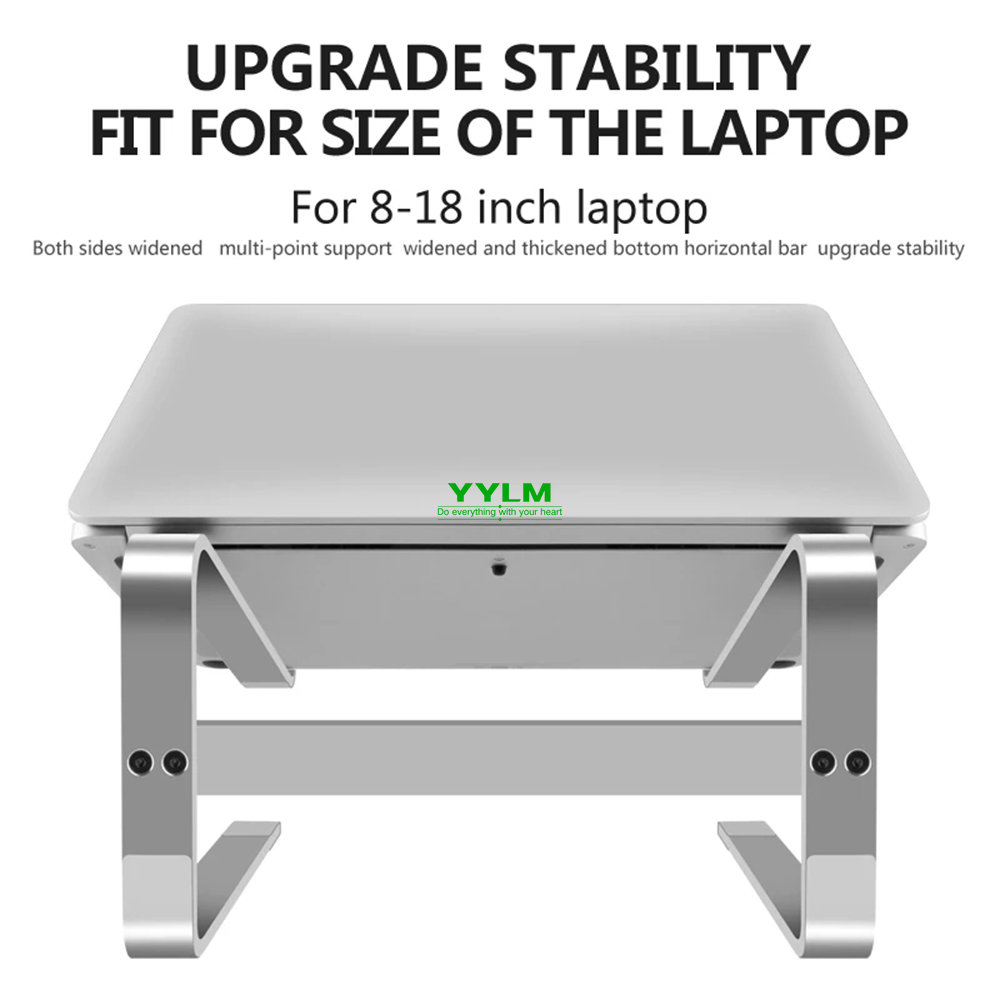 Dudukan Laptop aluminium pemeg - Laptop Accessories Dell ulasan dan harga