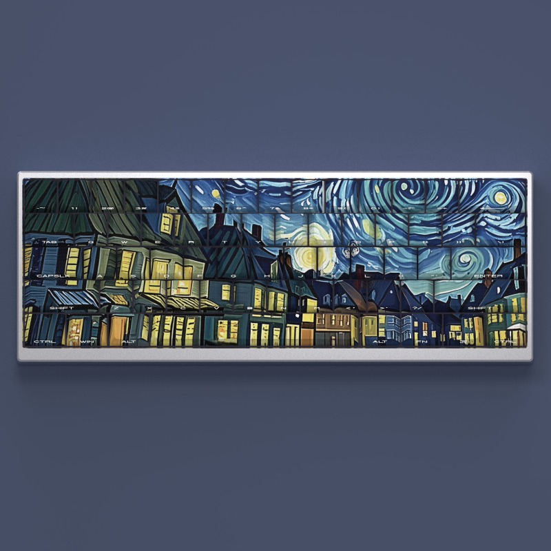 Van Gogh Keycap Tema Langit Be - Laptop Accessories Gifts ulasan dan harga
