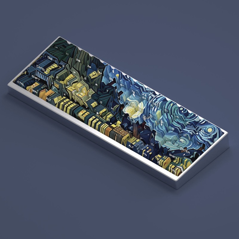 Van Gogh Keycap Tema Langit Be - Laptop Accessories Gifts ulasan dan harga