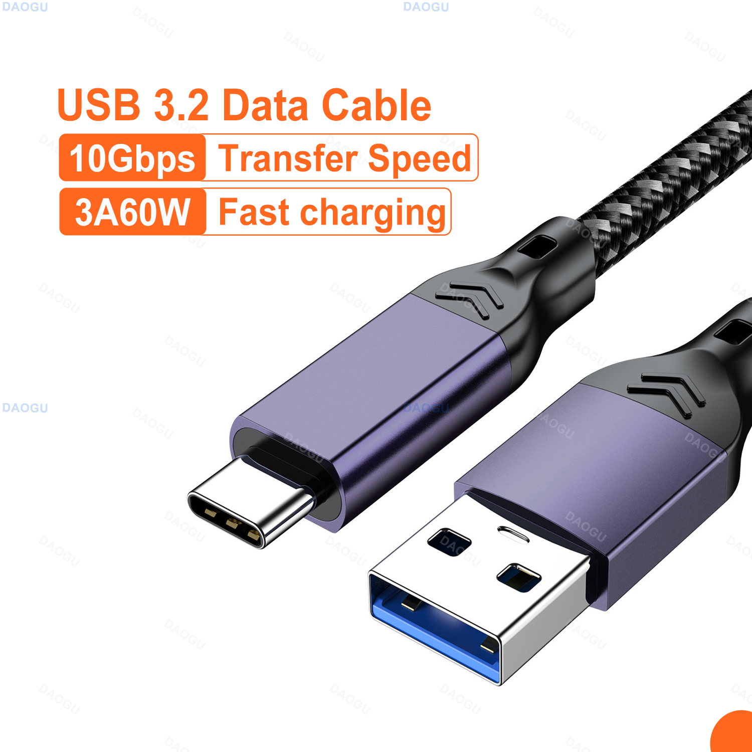 Kabel USB3.2 Gen2 10Gbps Kabel - Laptop External Accessories ulasan dan harga
