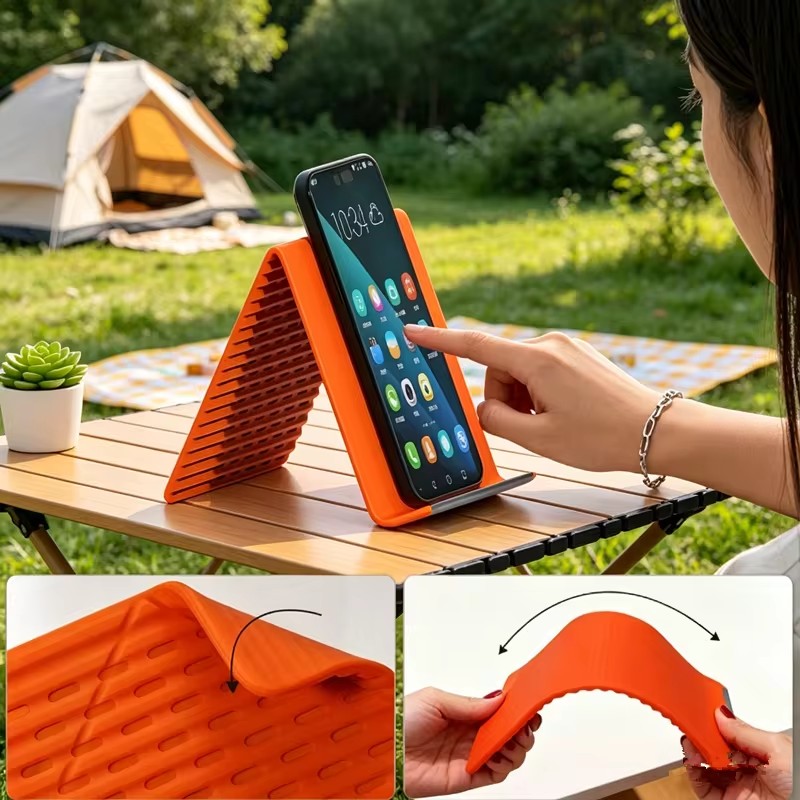 Penyangga Ponsel Portabel Sili - Laptop Accessories Productivity ulasan dan harga