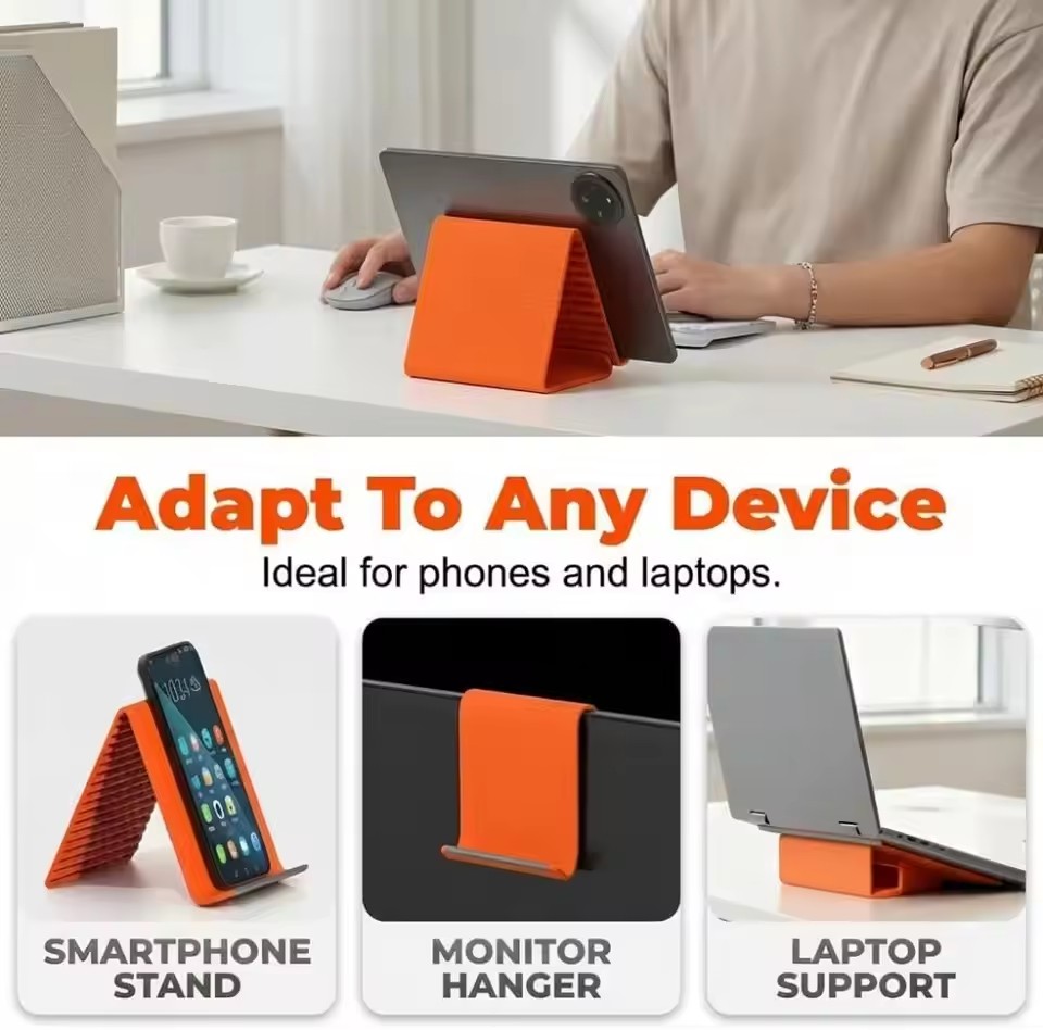 Penyangga Ponsel Portabel Sili - Laptop Accessories Productivity ulasan dan harga