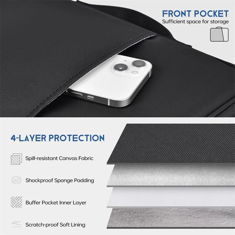 Tas Laptop Anti Air Anti Gunca - Laptop Accessories Pouch ulasan dan harga
