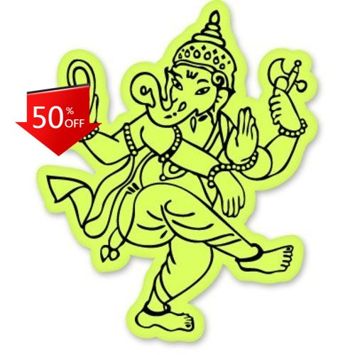 Ganesh Ganesha Dancing Cool Ca - Laptop Unique Accessories ulasan dan harga