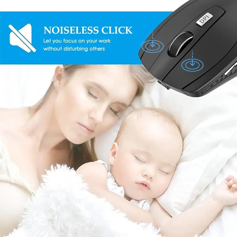 Mouse Nirkabel 2.4G Mouse Ergo - Laptop Accessories Mouse ulasan dan harga