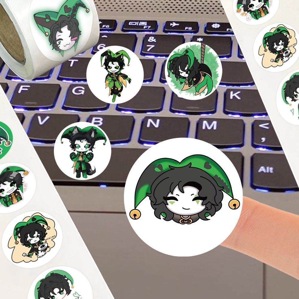 500Pc/Roll Anime The Freak Cir - Laptop Accessories Gifts ulasan dan harga